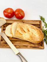 Olive Wood Bread Slicing Tray