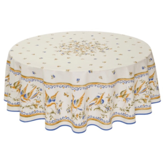 Round "Moustiers" Tablecloth