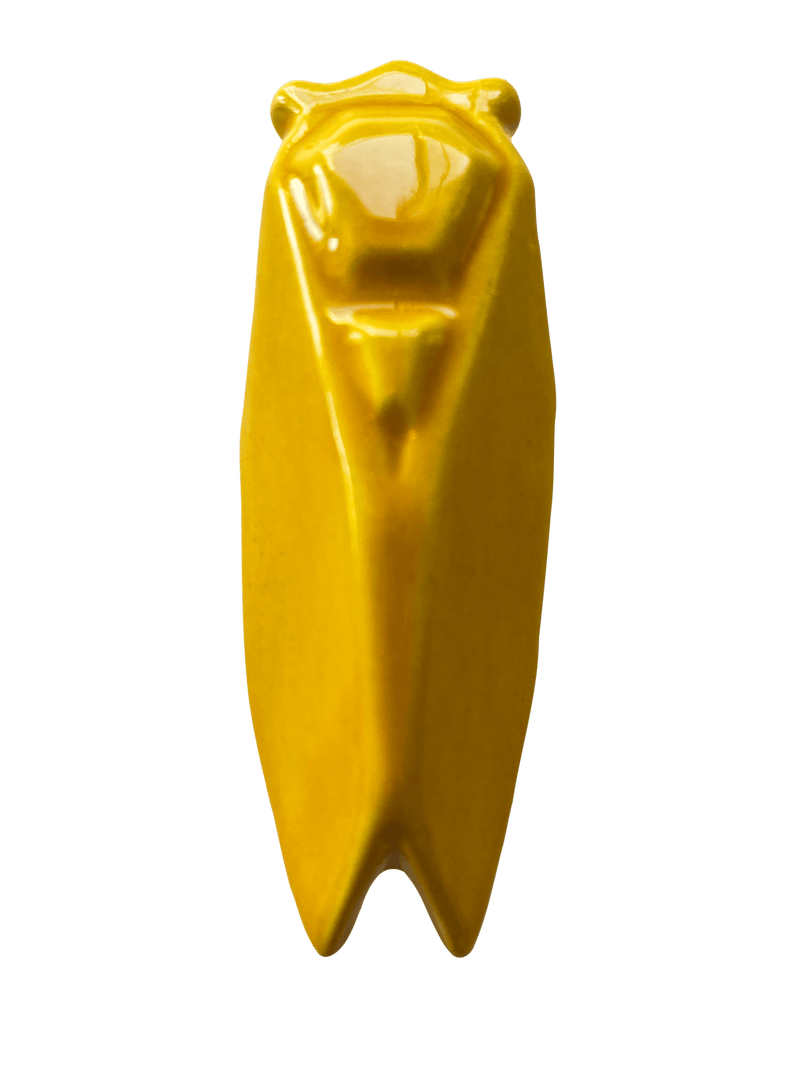 Louis Sicard knife rest glossy sunny yellow Ceramic Cicada Knife Rests