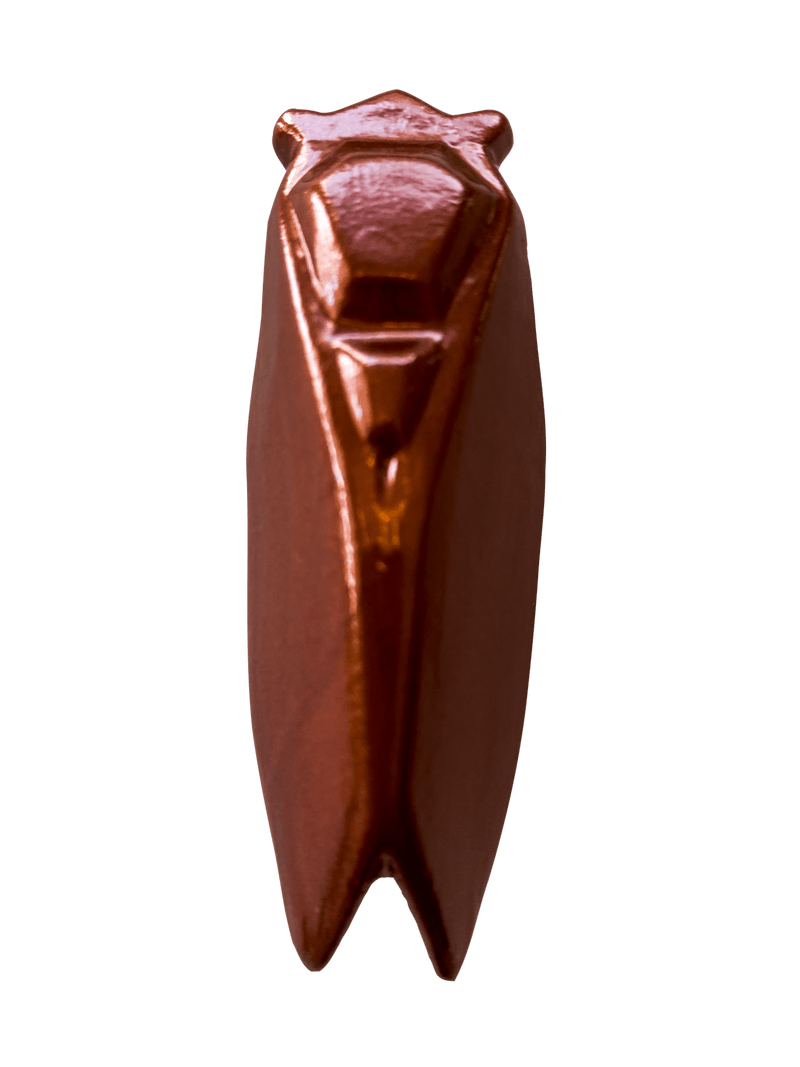 Louis Sicard knife rest metallic copper Ceramic Cicada Knife Rests