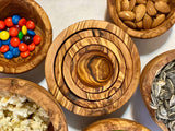 Natural OliveWood bowls Olive Wood Nesting Bowls