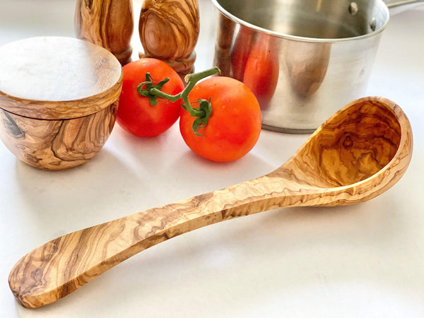 Natural OliveWood ladle Olive Wood Ladle