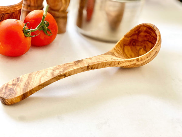 Natural OliveWood ladle Olive Wood Ladle