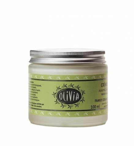 Certified Organic Olive Oil and Shea Butter Moisturizing Cream