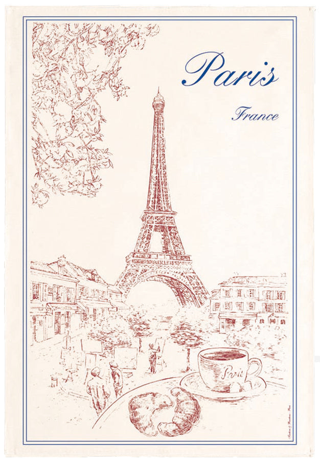 "Eiffel Tower" Tea Towel